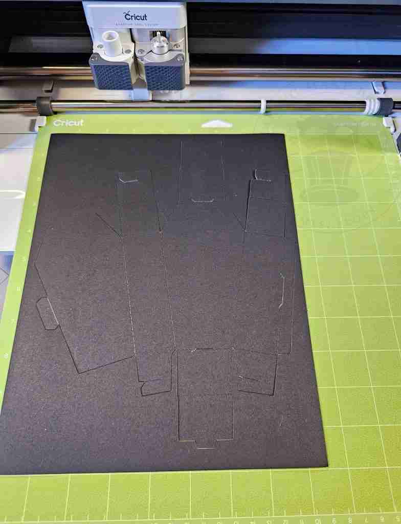 Cut Out Coffin Favor Boxes