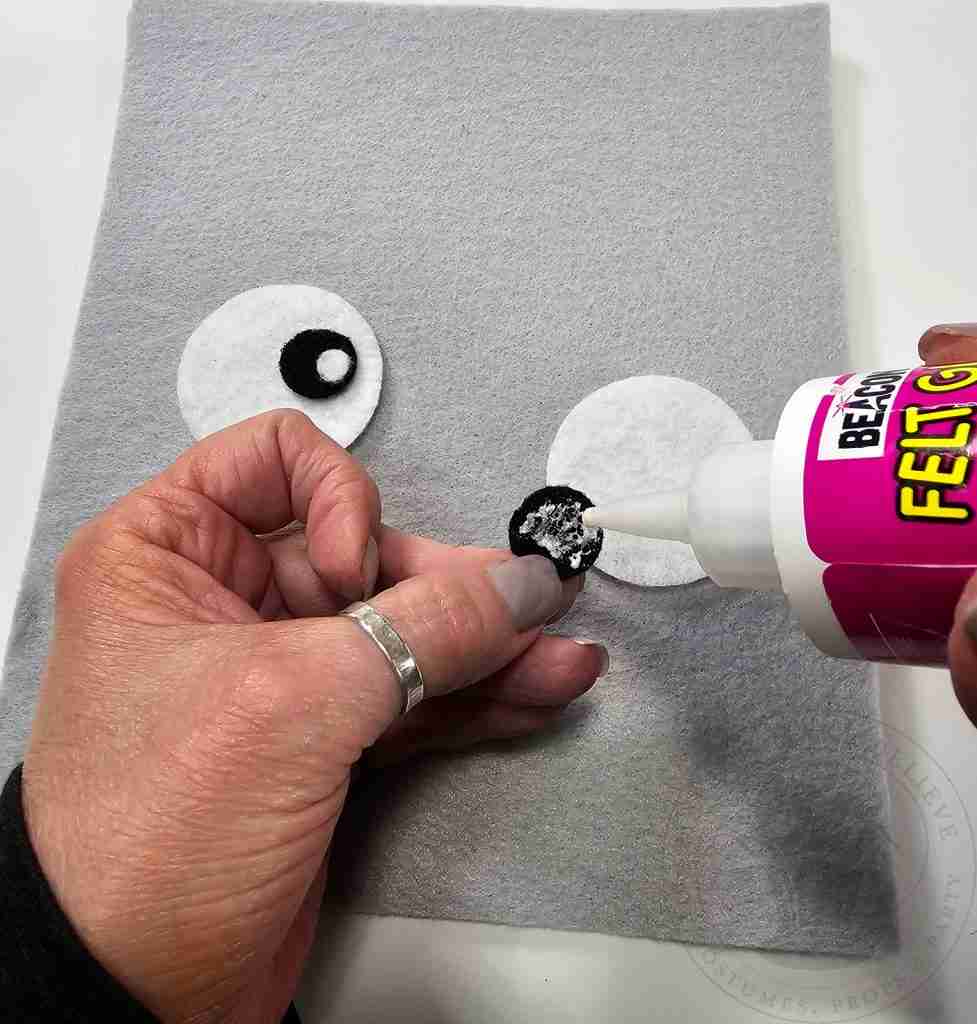 Glue Eye Pieces Together