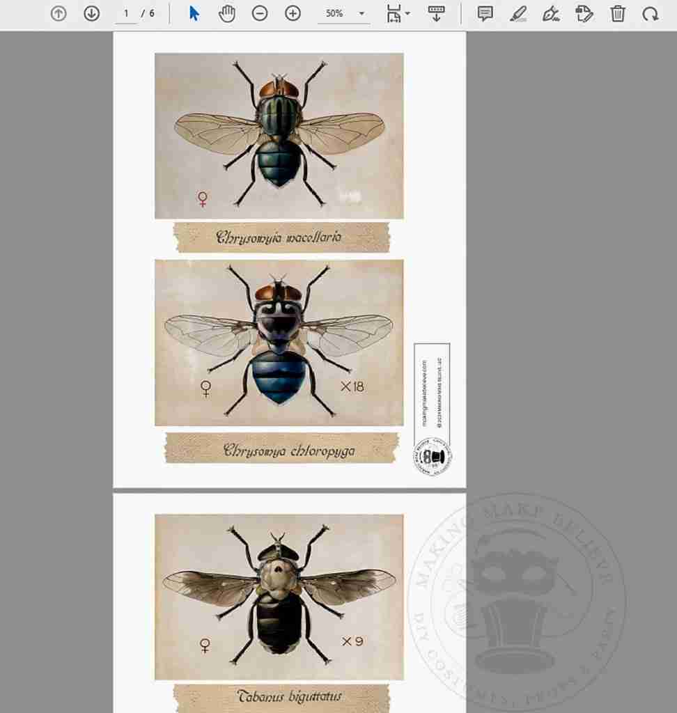Creepy Crawlies Opened File
