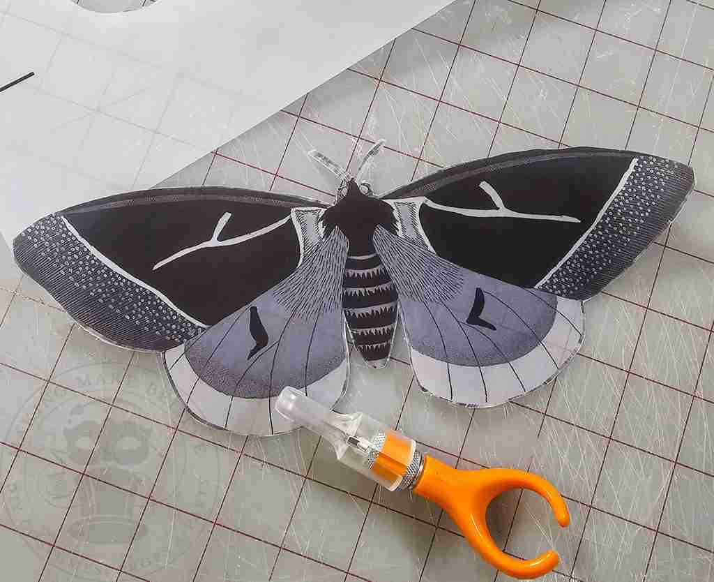 Ghost Butterfly Cut Out