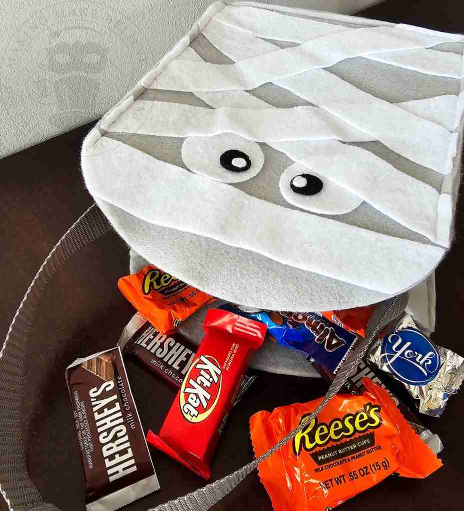 Trick or Treat Sack - Mummy Boo Bag