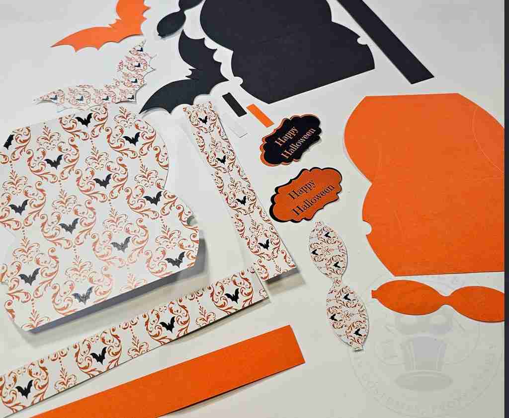 Halloween Pillow Boxes Pieces