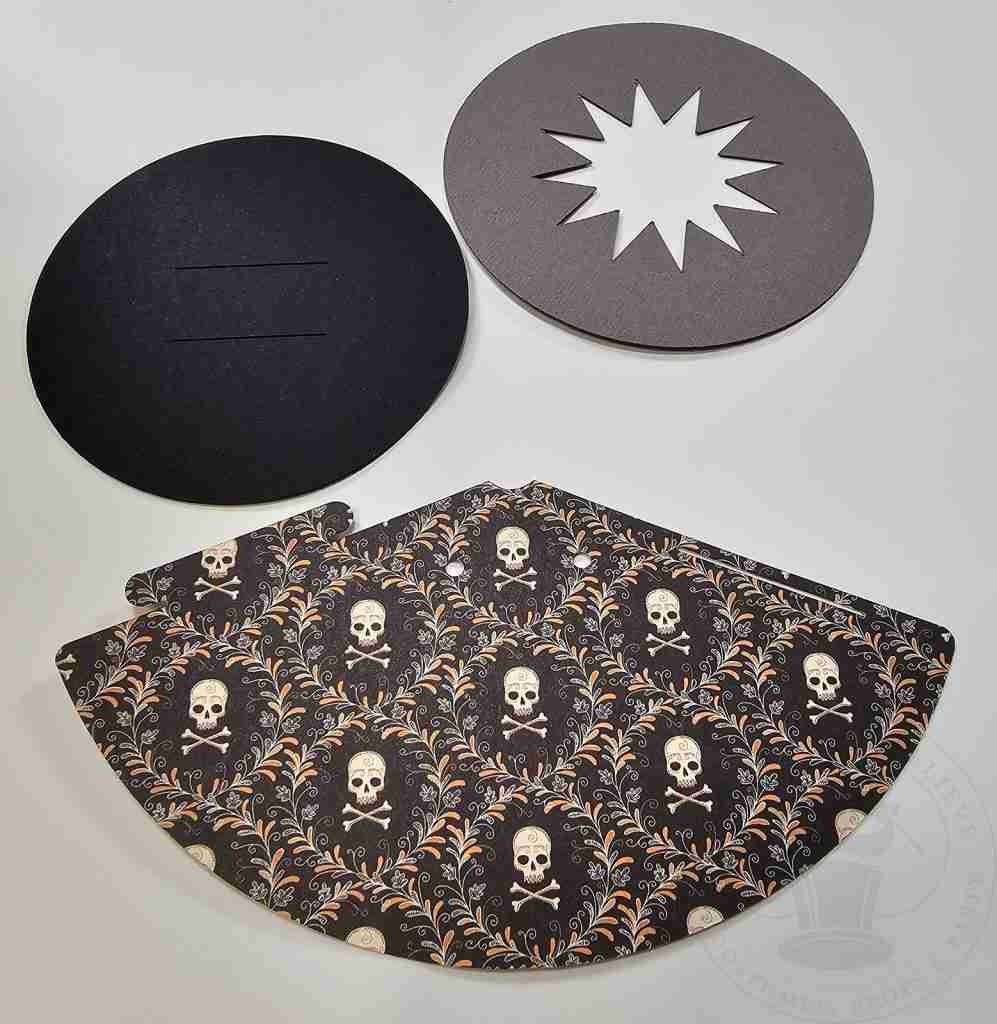 Garland Min Paper Witch Hat Pieces