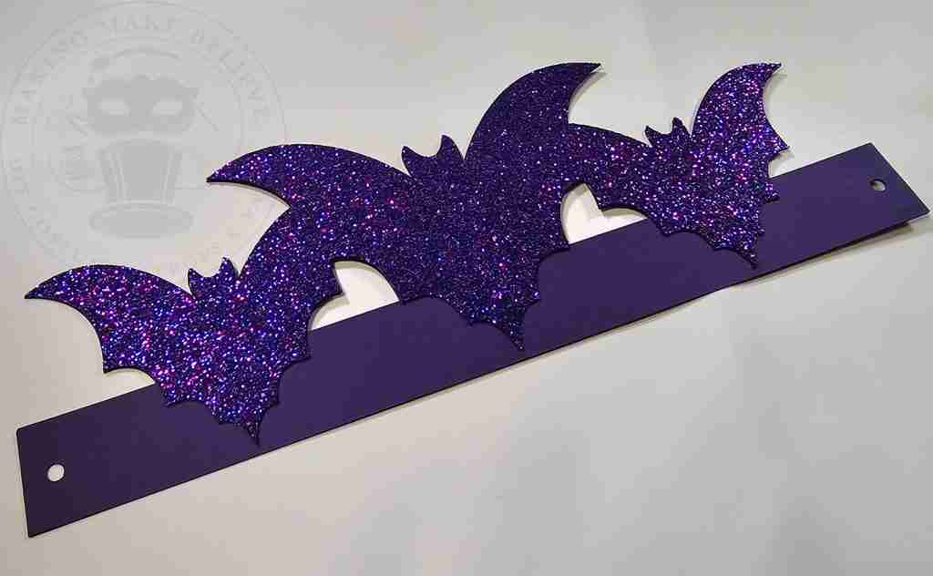 Papa Bat Crown Stacked