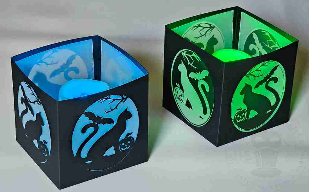 Mini Halloween Paper Lantern