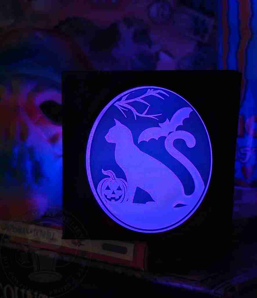 Cat Bat & Jack Mini Halloween Paper Lantern