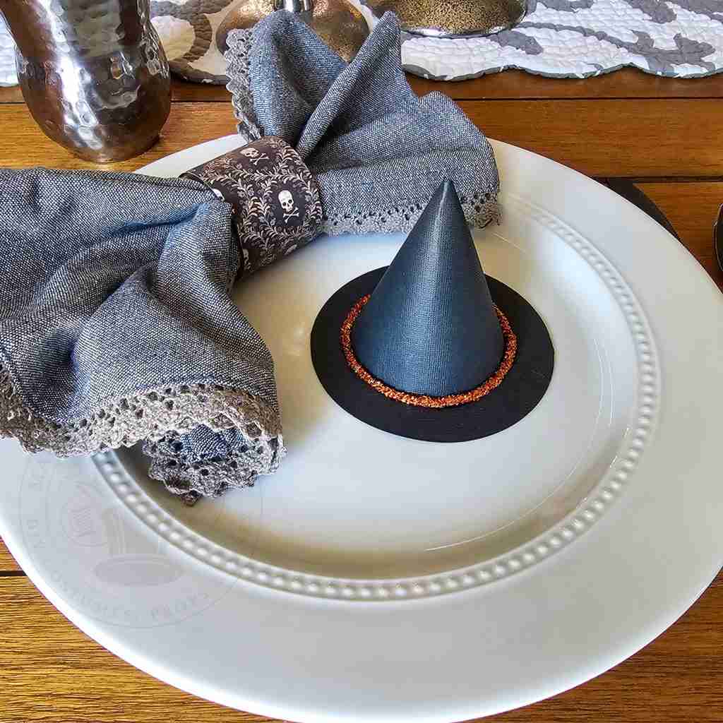Mini Paper Witch Hat Favor Box
