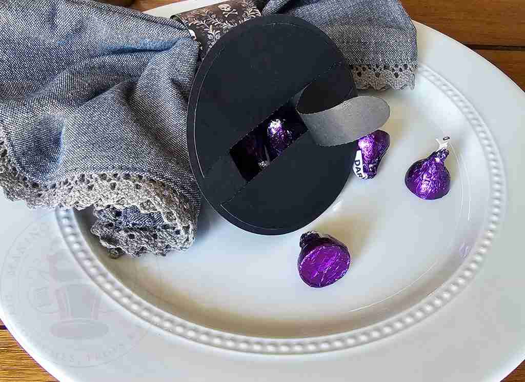 Mini Paper Witch Hat Favor Box