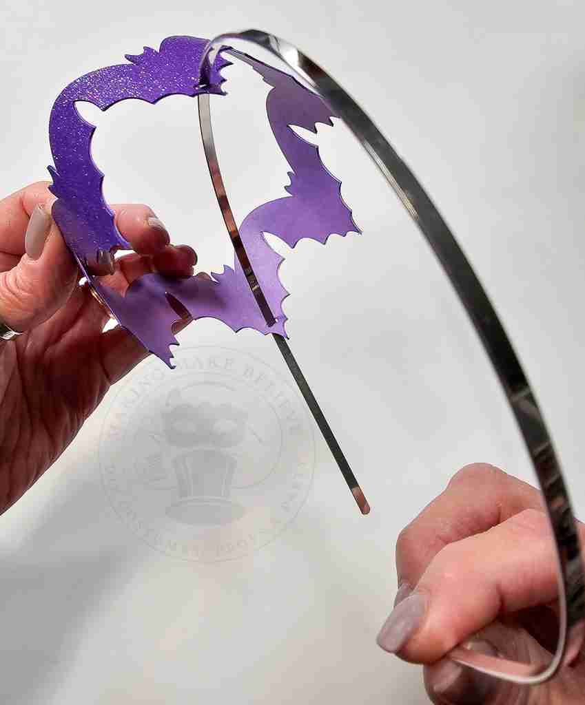 Add Headband to Baby Bat Crown