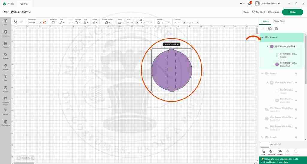 Perforation Attached