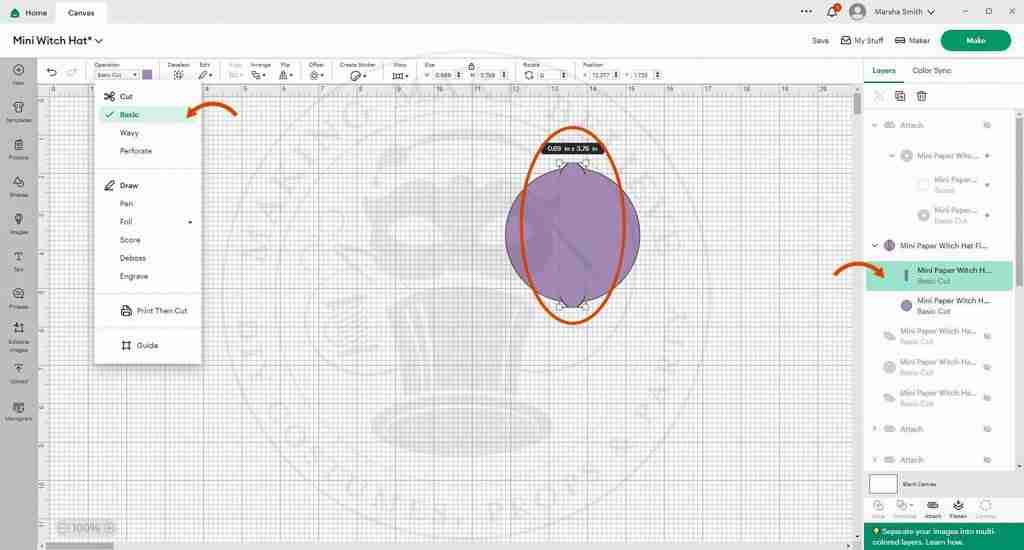 Perforation Basic Cut