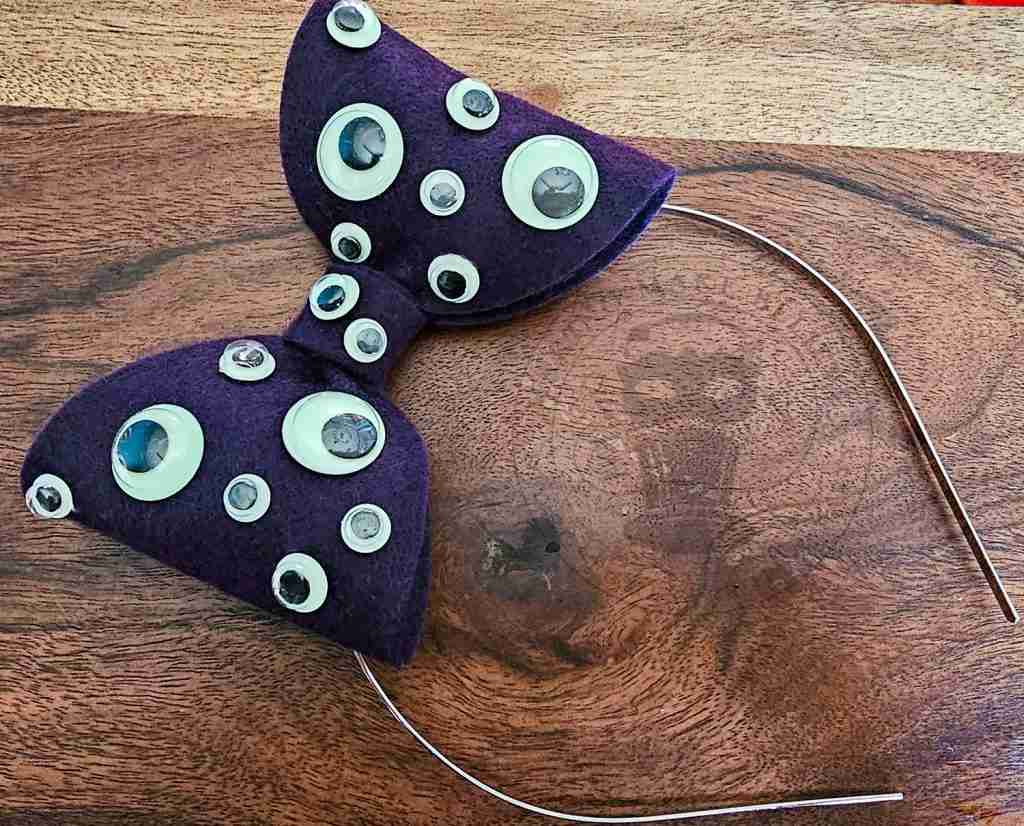 Halloween Bow Tie Headband