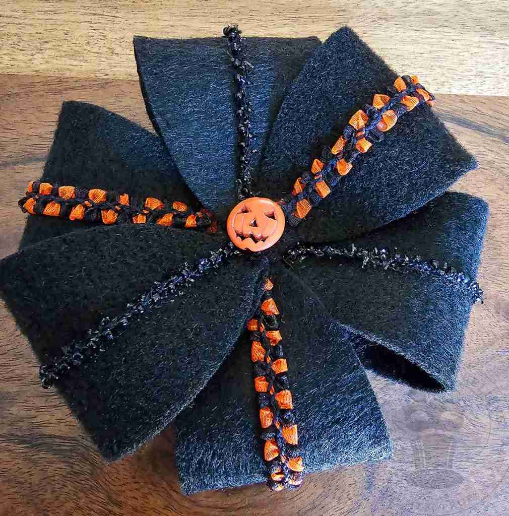 Halloween Rosette from Bow Ties