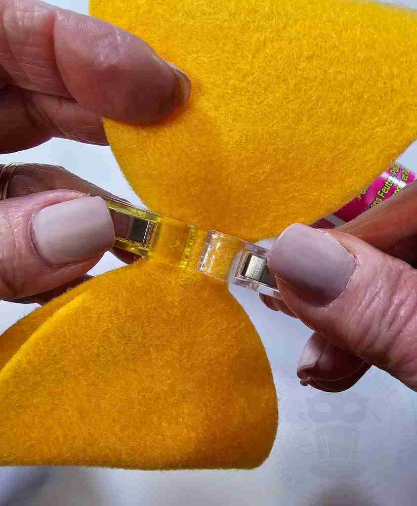 Clip & Allow Glue To Dry