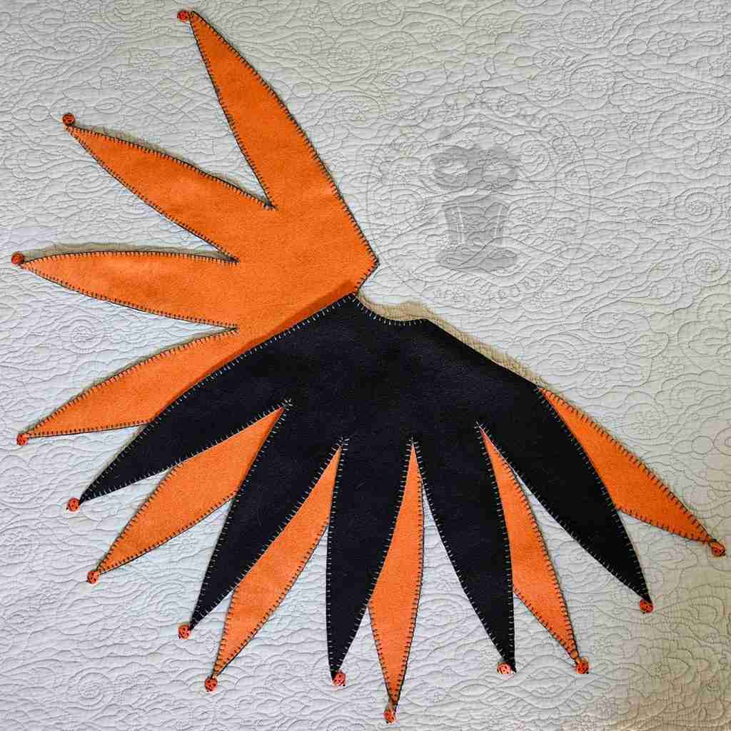 Halloween Jester Clown Collar