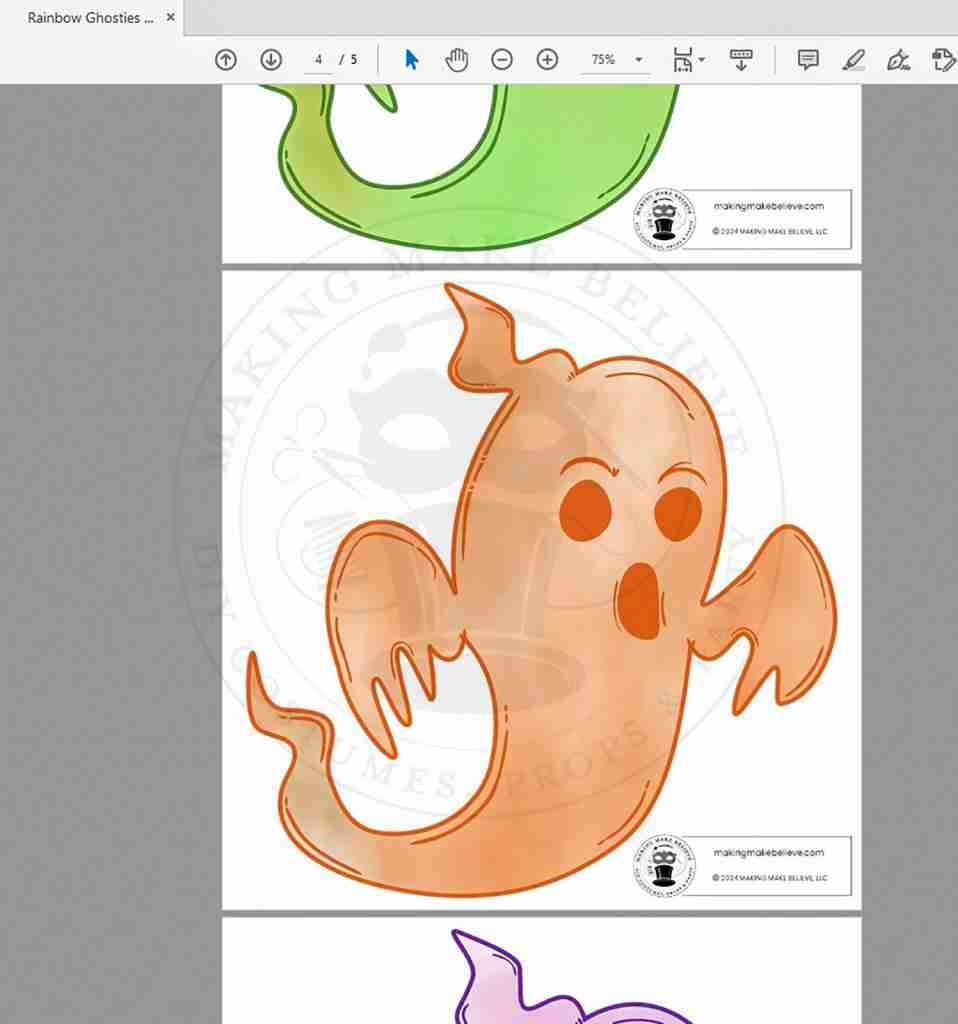 Rainbow Ghosties PDF SS