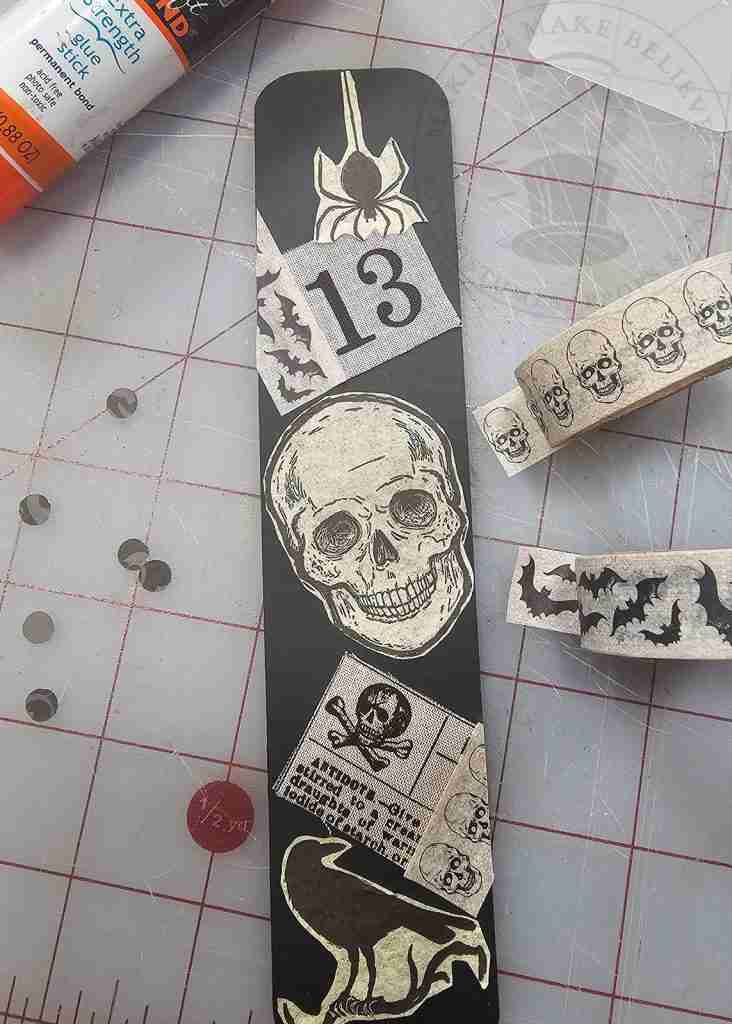 Add Washi Tape & Paper Confetti