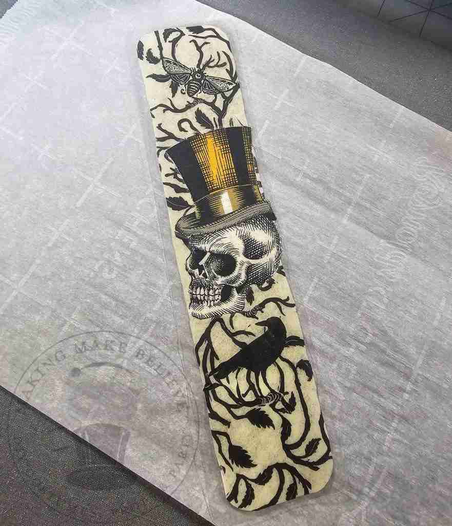 DIY Halloween Bookmark Laminated