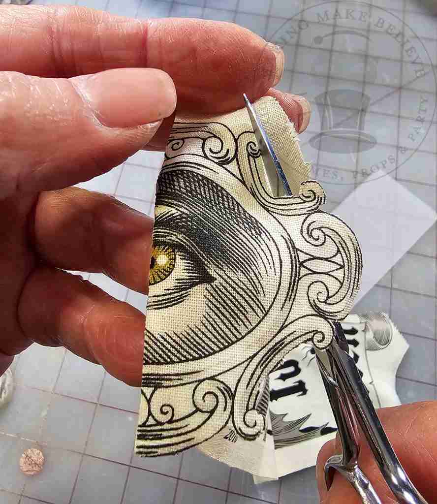Fussy Cut Fabric Artwork