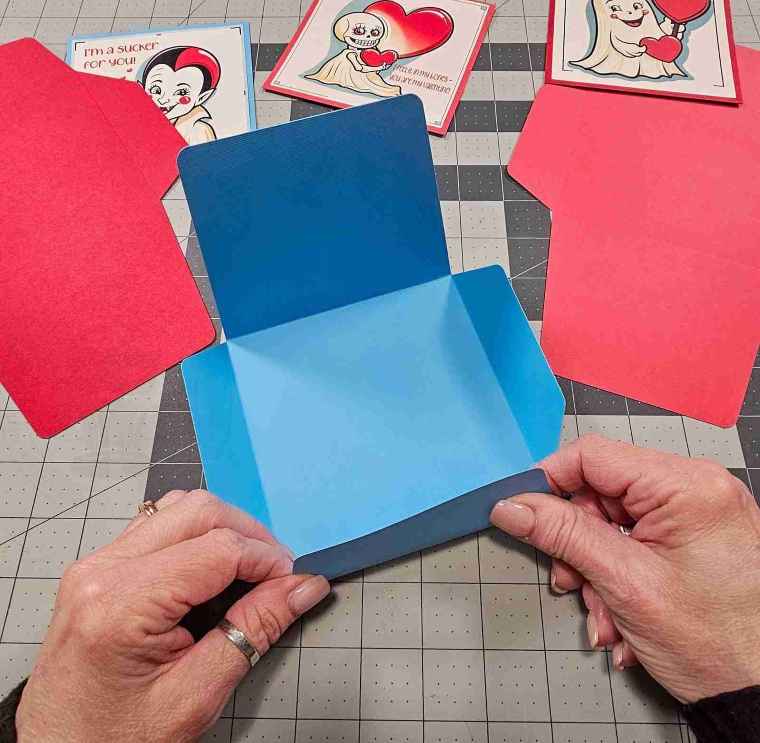 Fold Along Envelope Score Lines