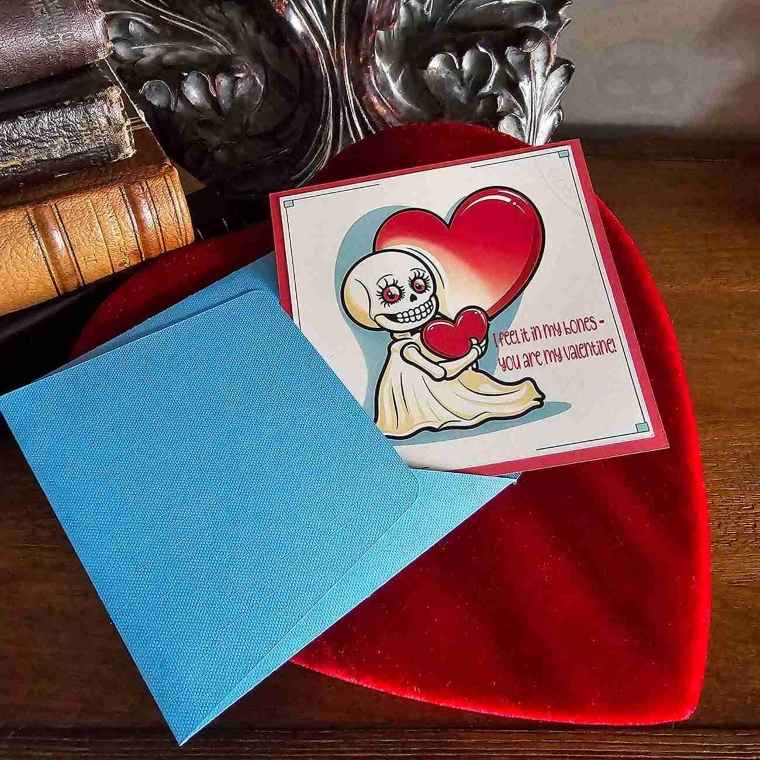 Vintage Inspired Spooky Valentines
