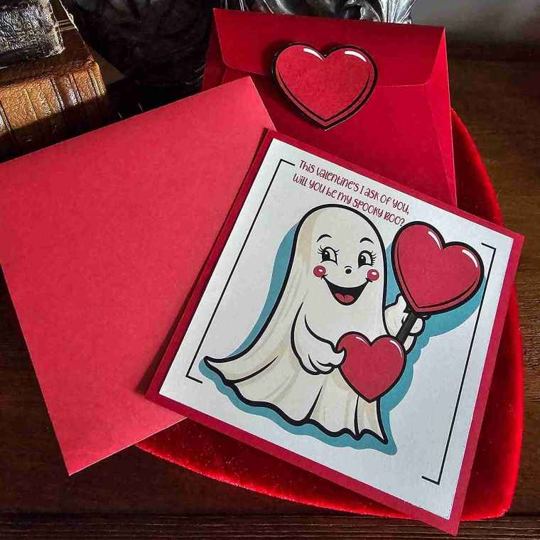 Vintage Inspired Spooky Valentines