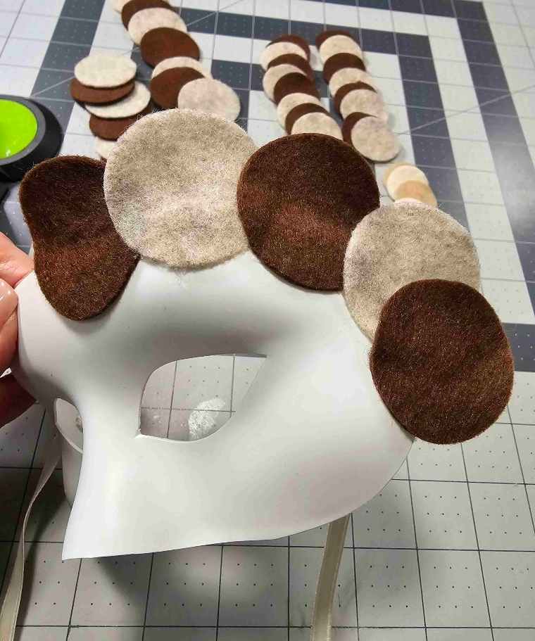 Felt Circle Progress