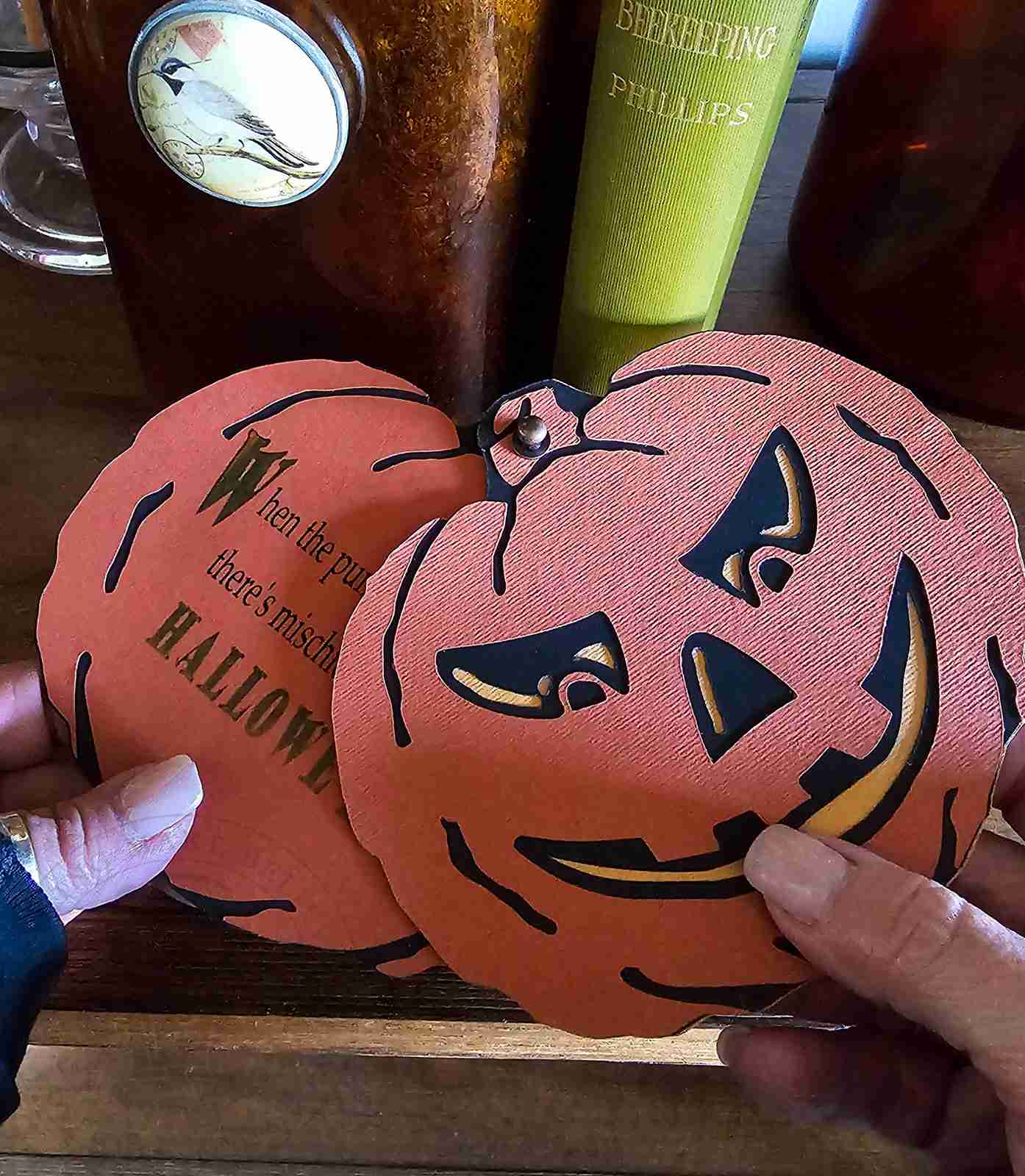 Twisted Jack Articulated Halloween Card