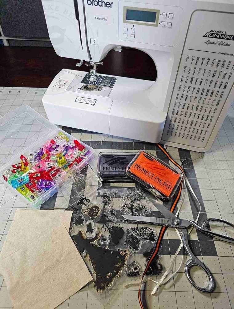 Spooky Halloween Sachet Supplies