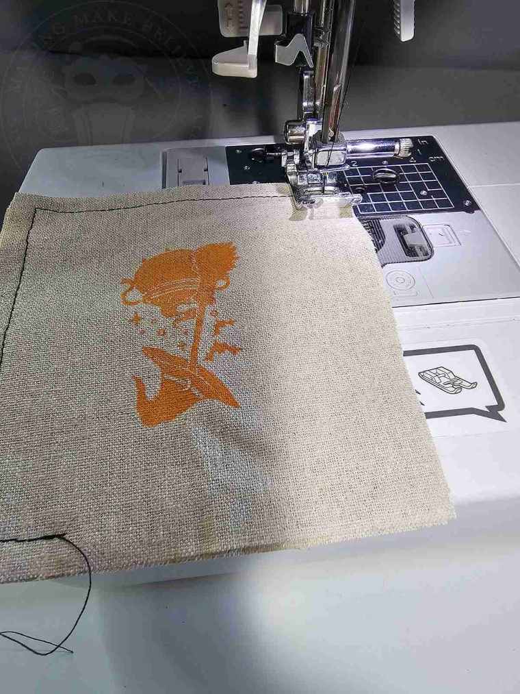 Stitch Around Fabric