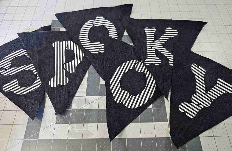 Pennants with Letters Added