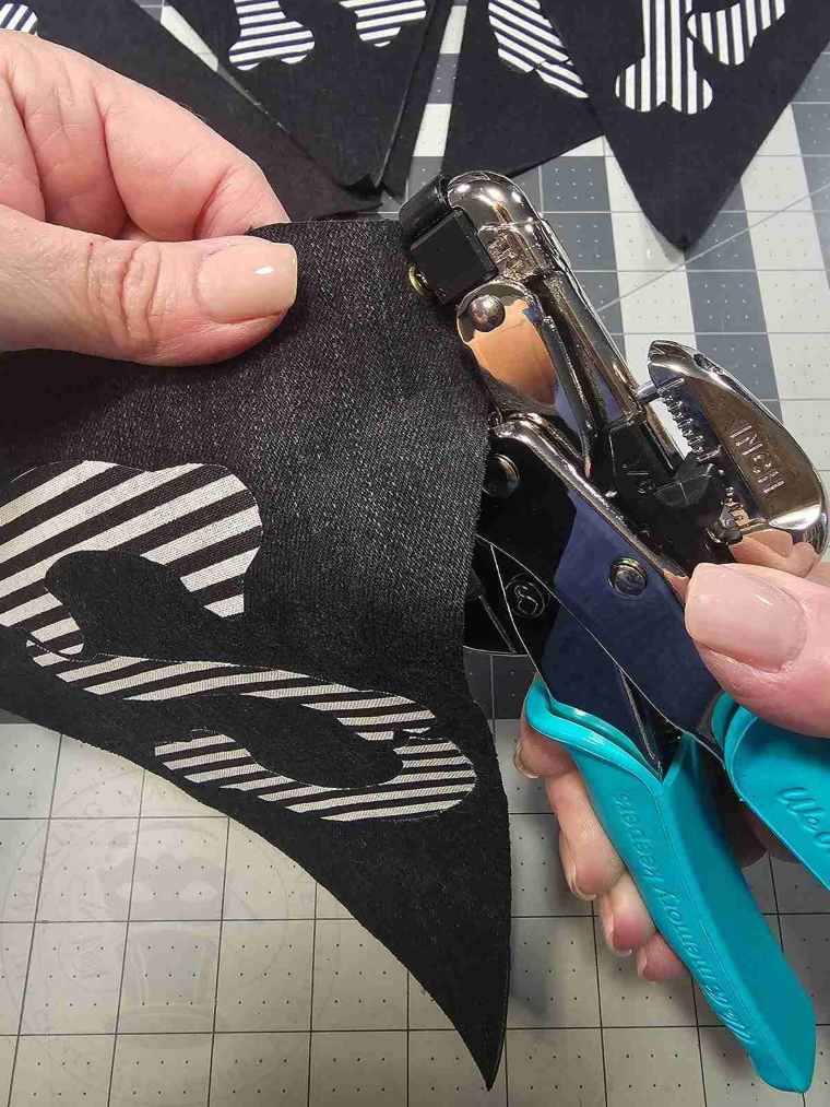 Add Eyelet with Crop-A-Dile