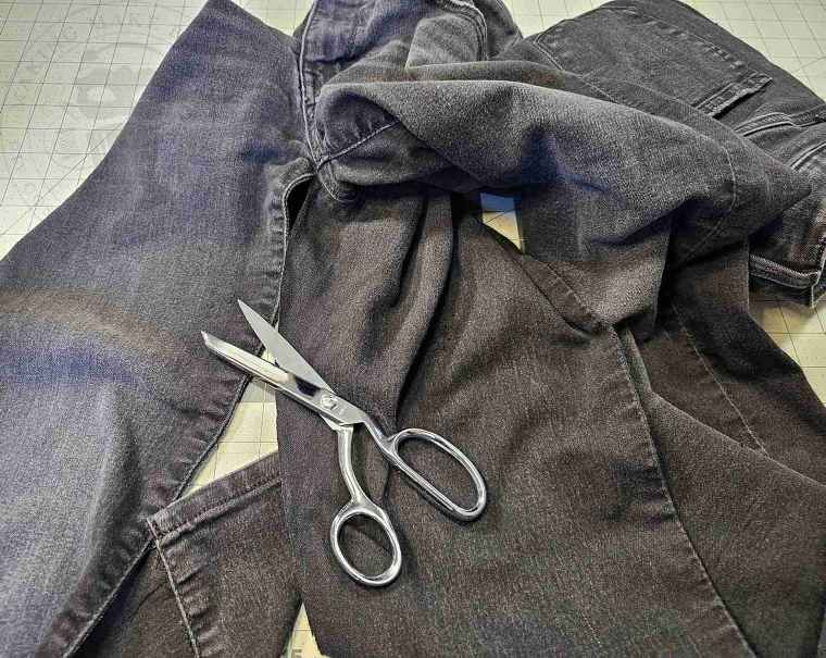 Thrifted Jeans Deconstructed