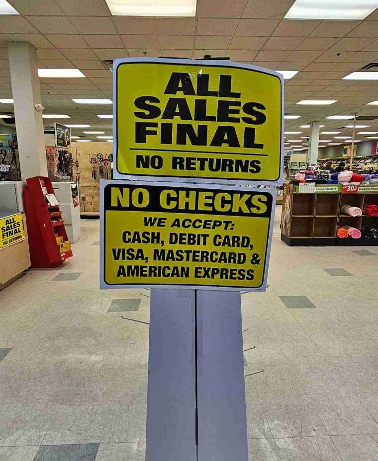 JoAnn Fabrics Salina Closed