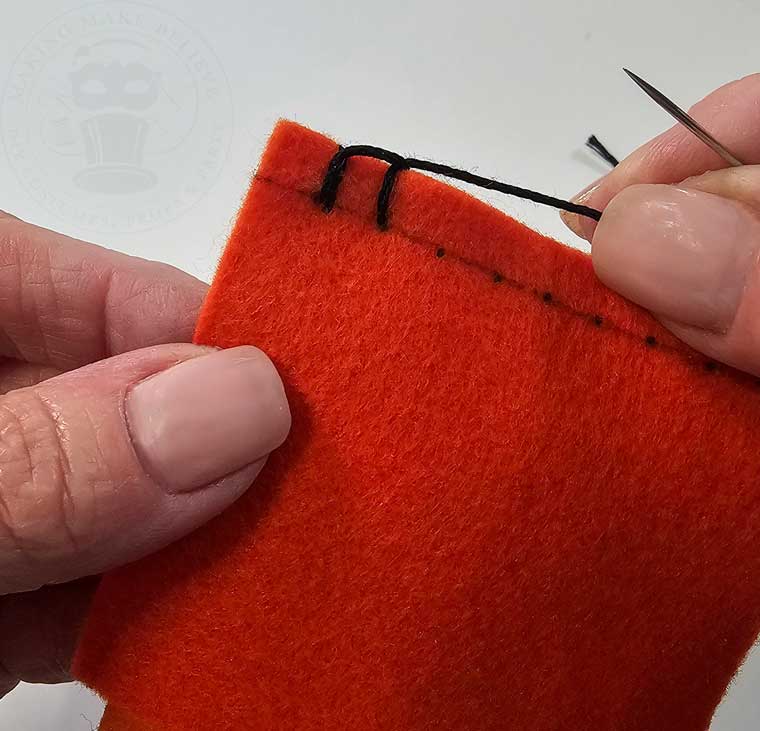 Blanket Stitching Complete