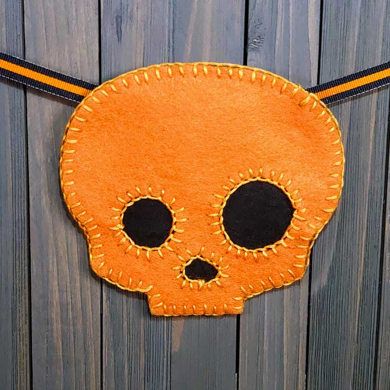Skull Trio Single Banner