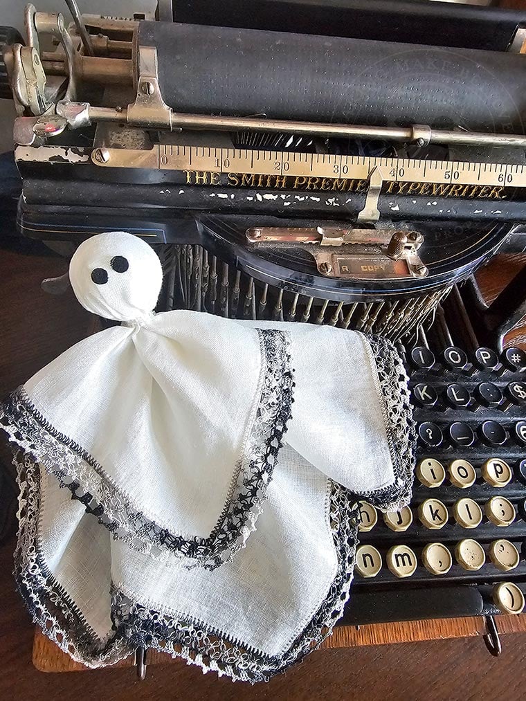 Vintage Hankie Ghost