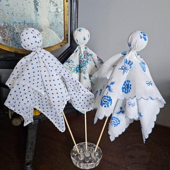 Vintage Hankie Ghosts
