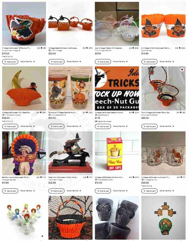 Etsy Nut Cup Screenshot