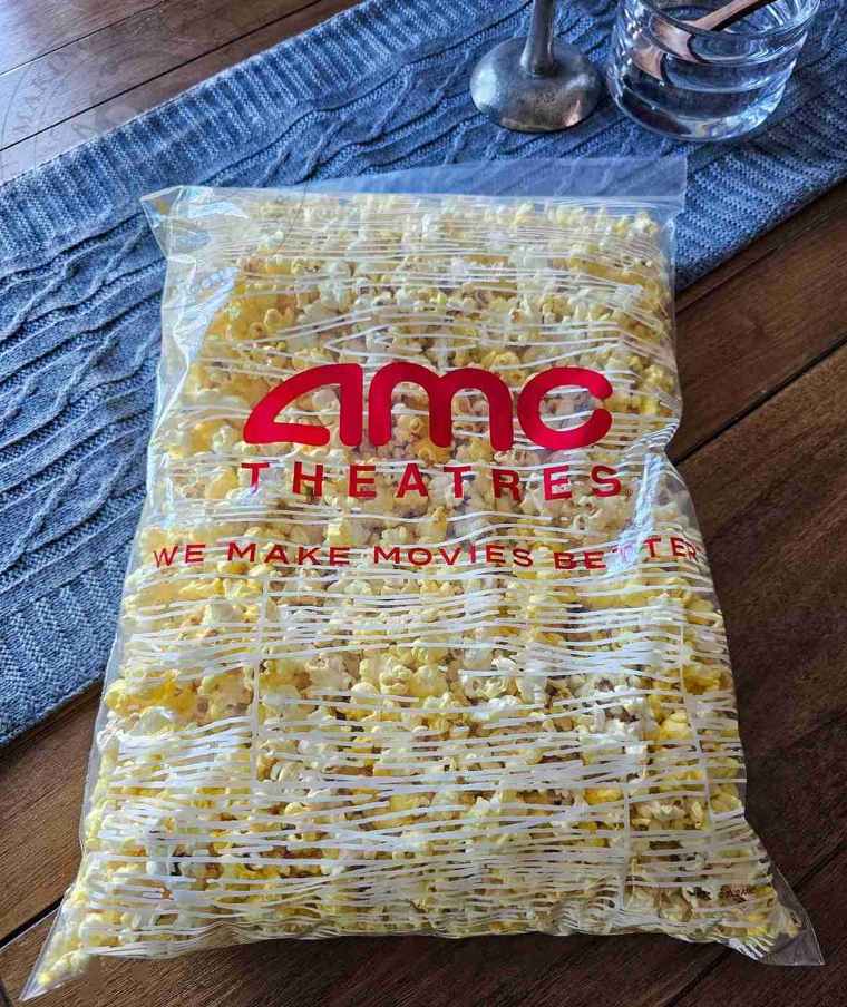 Snow Day Popcorn From AMC Theaters