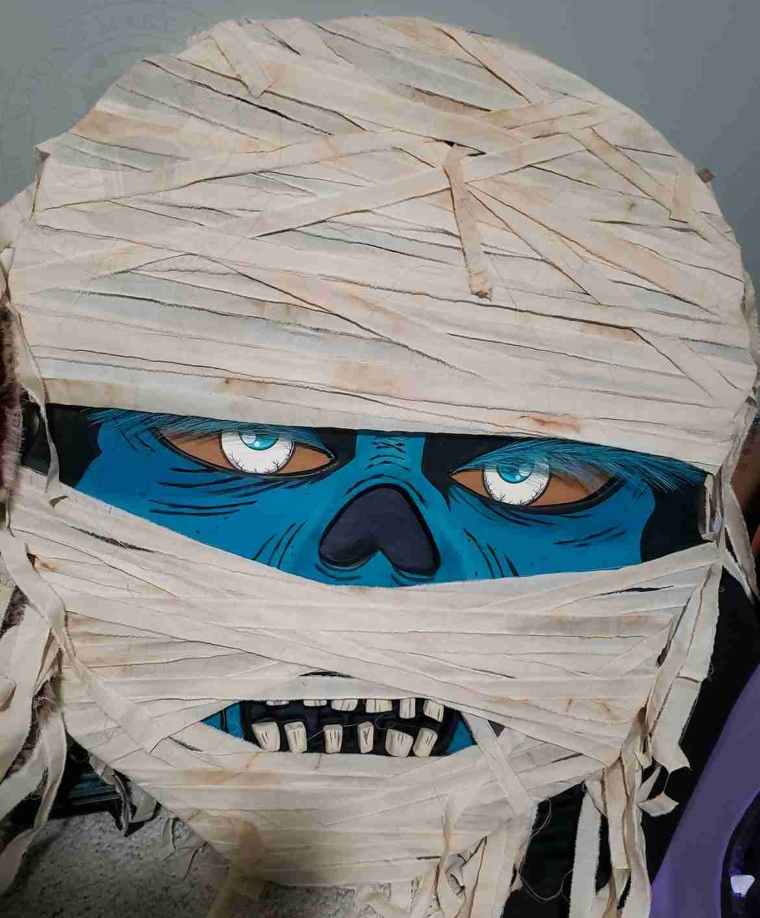 Oversize Halloween Mummy Prop Display