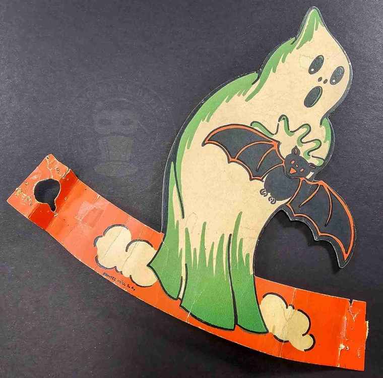 Vintage Halloween Beistle Favor-ette Ghost