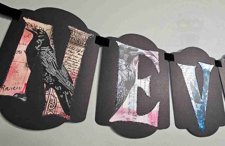 Edgar Allan Poe Nevermore Banner