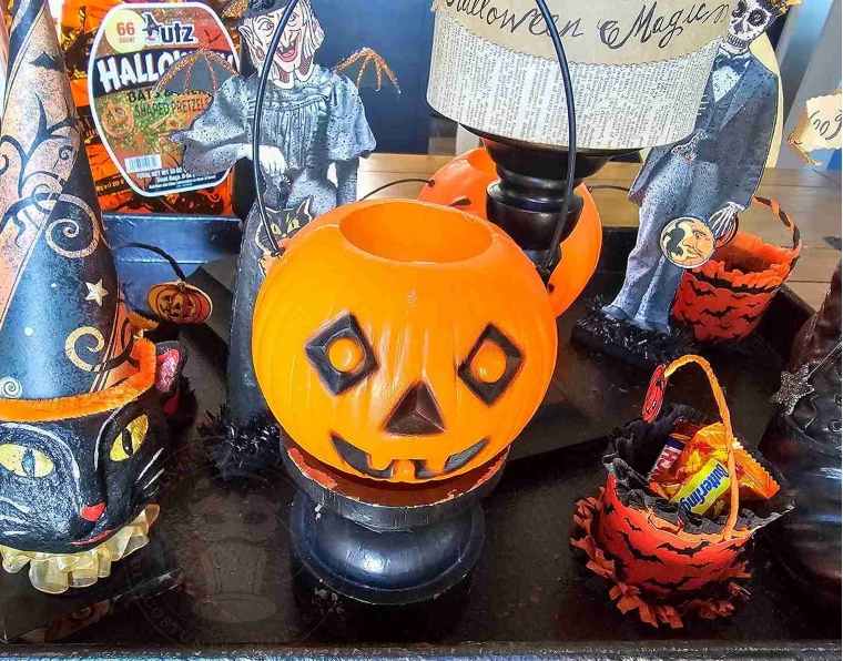 Bayshore Diamond Eye Jack Mini Halloween Pumpkin Pail