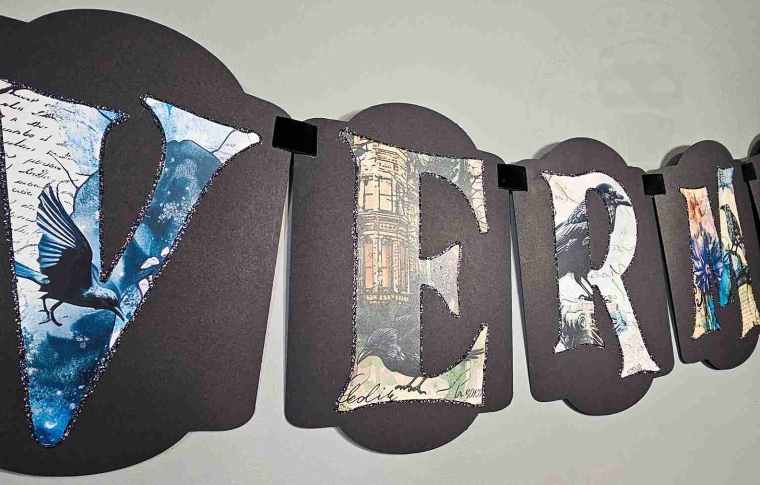 Edgar Allan Poe Nevermore Banner