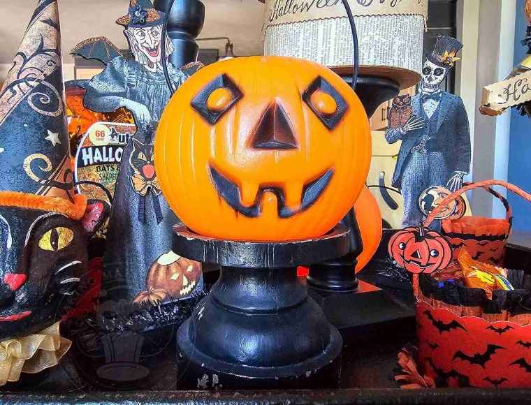 Bayshore Diamond Eye Jack Mini Halloween Pumpkin Pail