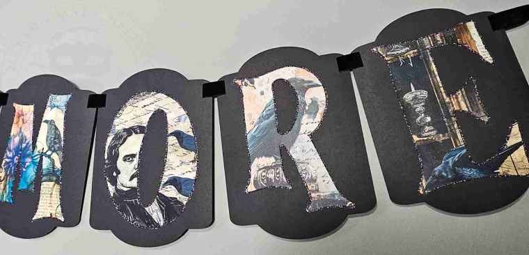 Edgar Allan Poe Nevermore Banner
