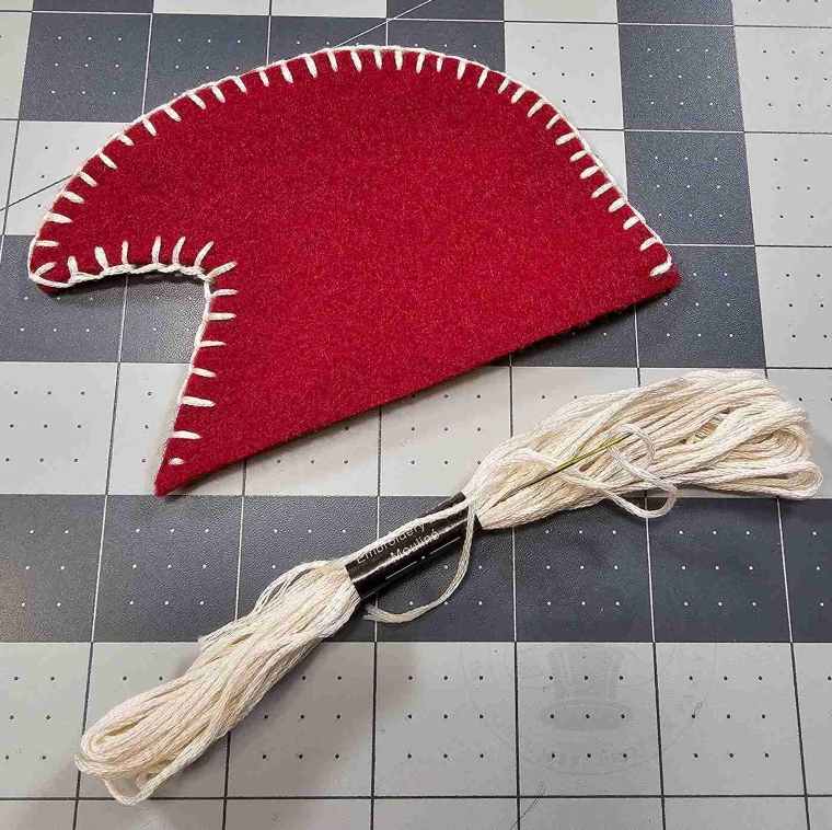 Stitch Hat Pieces Together
