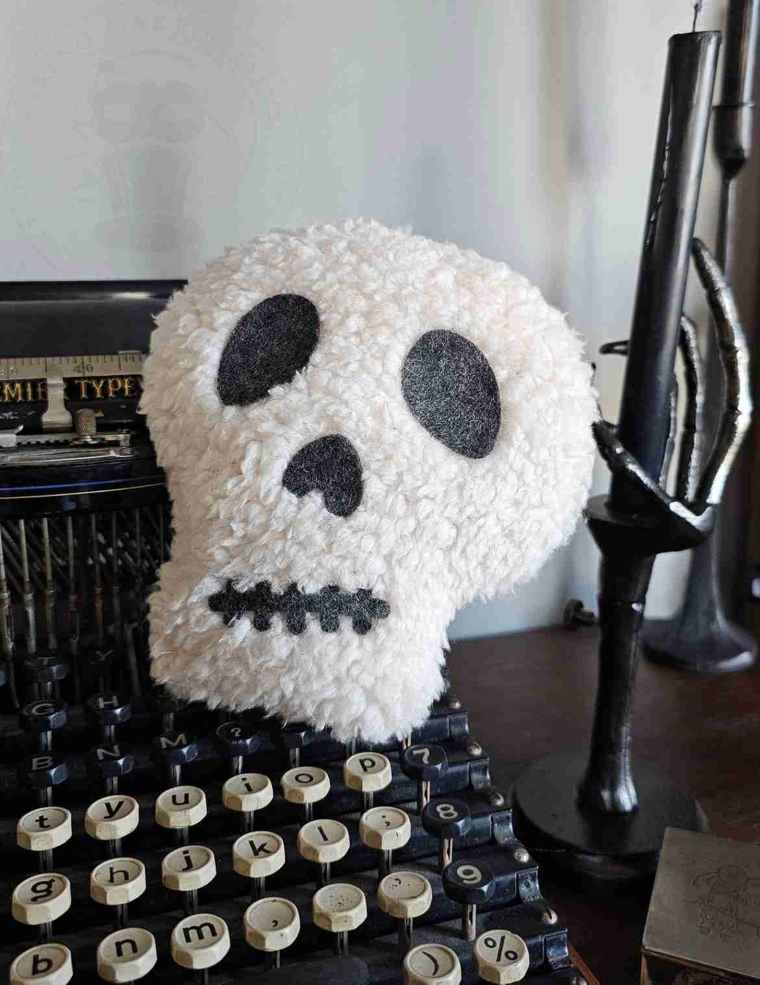 Halloween Skull Stuffie