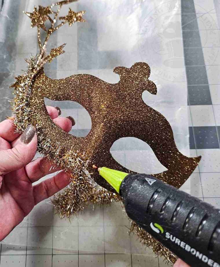 Embellish NYE Mask As Desired